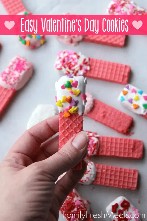 Easy Valentines Day Cookies 