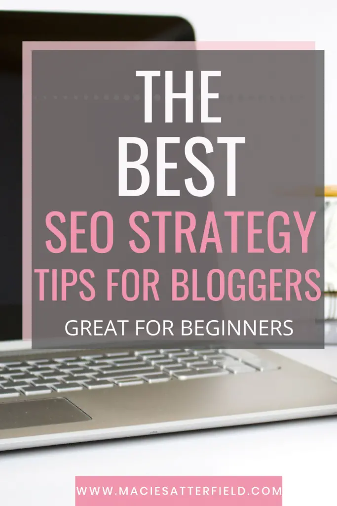 SEO STRATEGY FOR BEGINNERS