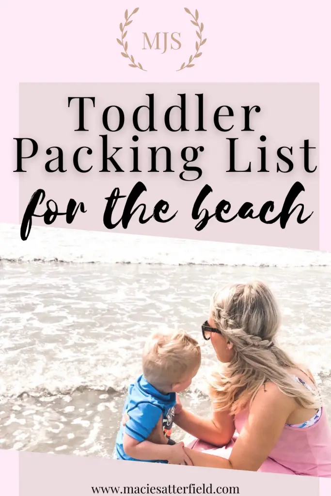 toddler products for the beach
