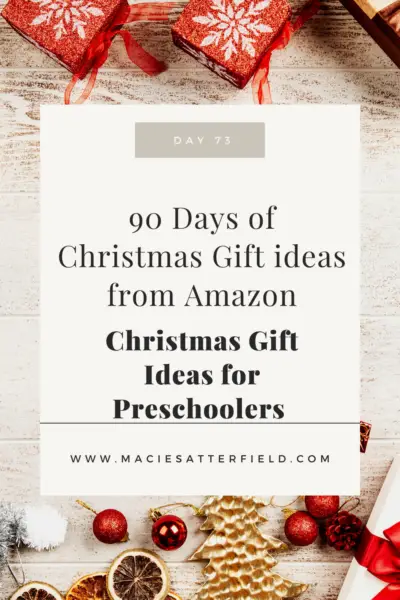 Amazon Christmas Gift Ideas for Preschoolers