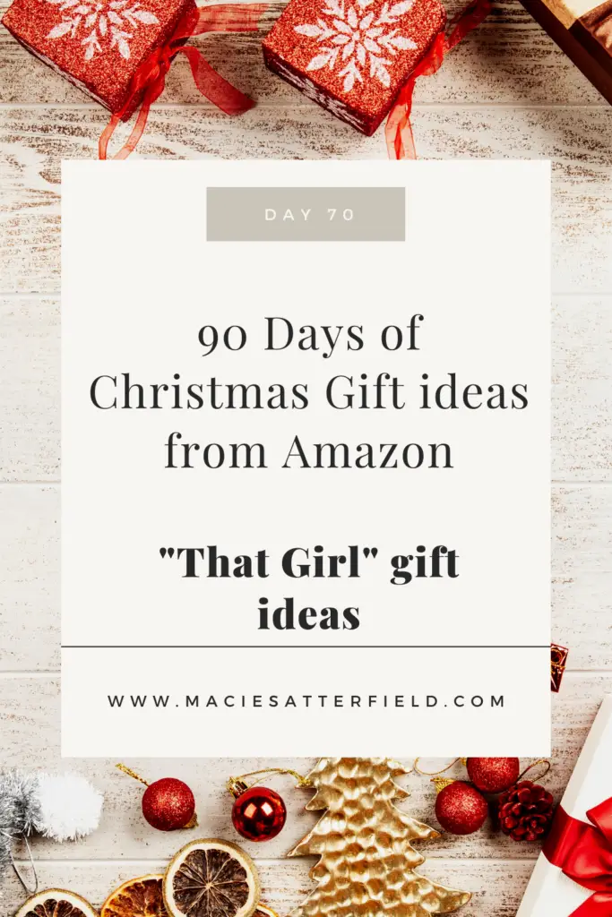 Amazon Christmas Gift Ideas for "That Girl" 