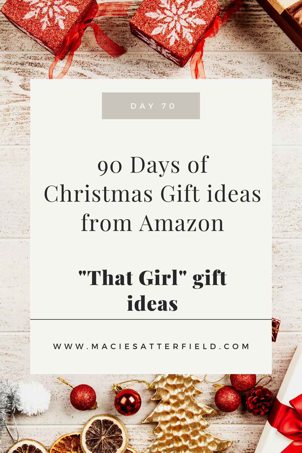 Amazon Christmas Gift Ideas for "That Girl"